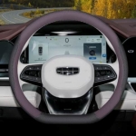 Bọc vô lăng Geely Okavango